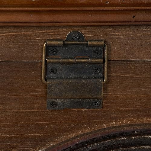 Miniatura 15 de Household Essentials Tronco decorativo antiguo, juego de 3 piezas, pequeño, mediano y grande, panel de abeto chino y MDF, respaldo suave y acento