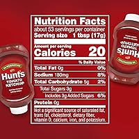 Vista 6 de Hunt's Ketchup de tomate en botella exprimible, 32 oz