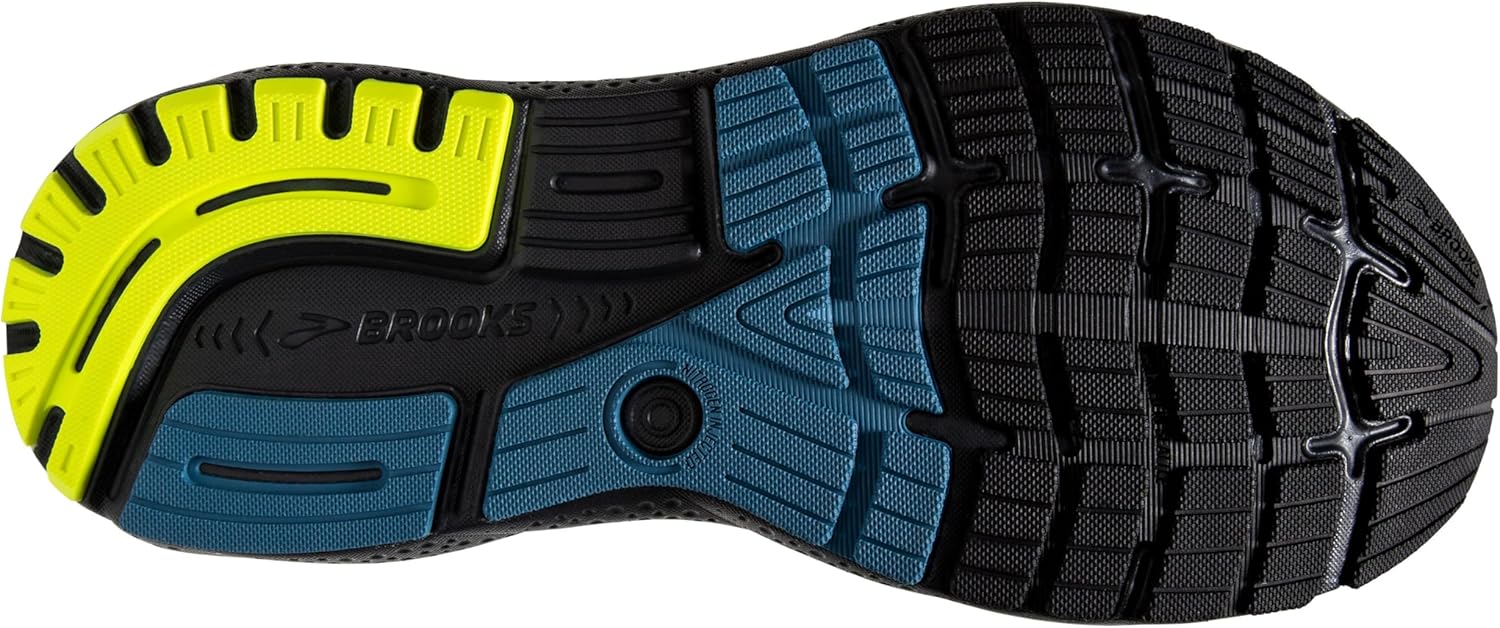 Brooks Men’s Ghost 16 Neutral Running Shoe 12.5 Black/Ebony/Blue image 6 of 6 B0CGYG5YDC