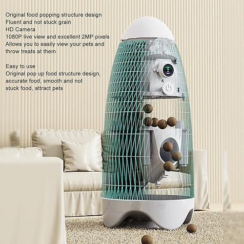 Dog Camera Treat Dispenser — texture and fabric close-up