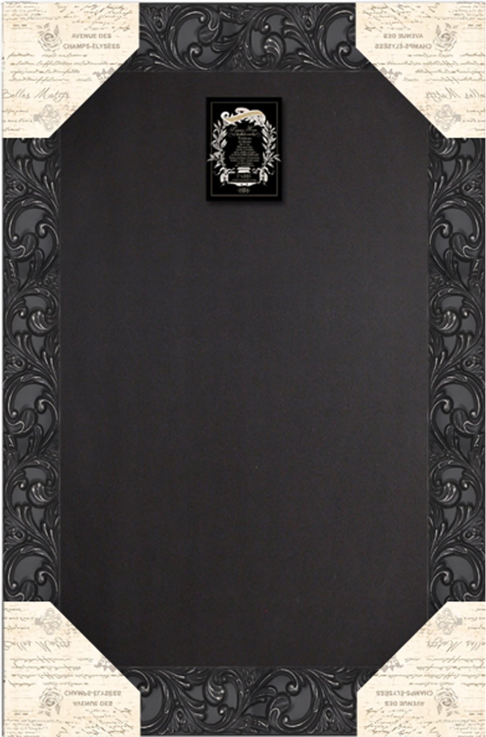 Framed Chalkboard Framed / Black Board Sign (Shabby Black)