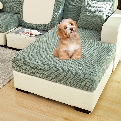 Vista 16 de MIFXIN Fundas de cojín para sofá, funda elástica universal para sofá en forma de L, funda elástica universal para sofá seccional, protector