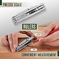 Vista 6 de Mossy Oak - Cuchillo multiherramienta plegable de bolsillo 12 en 1 con funda, cuchillo multiherramienta de acero inoxidable con clip, herramientas