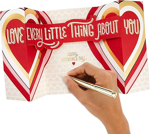 Miniatura 5 de Hallmark Tarjeta del día de San Valentín para marido, esposa, novio, novia (pancarta, Love Everything About You)