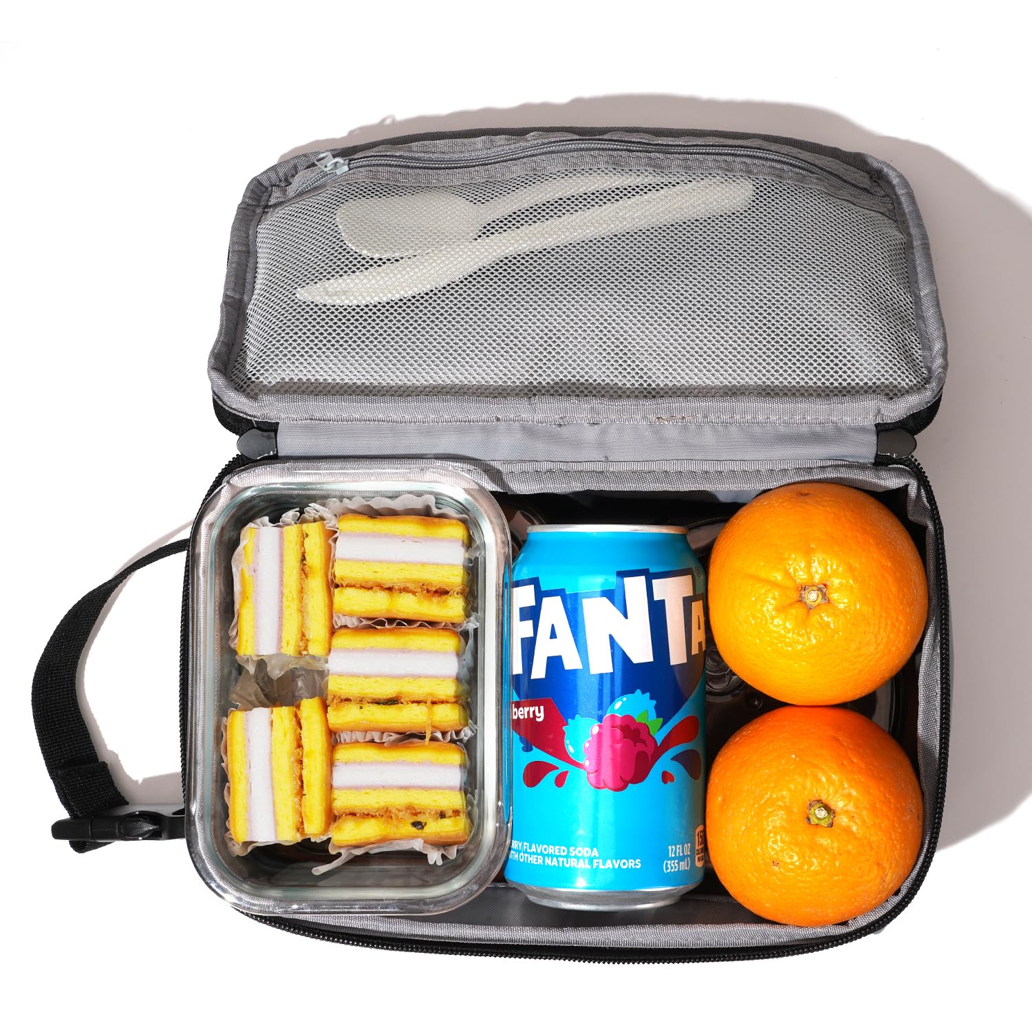 Cerbonny Small Cooler Bag Freezable Lunch Bag, Small Lunch Bag Insulated with Ice Pack - Image 4