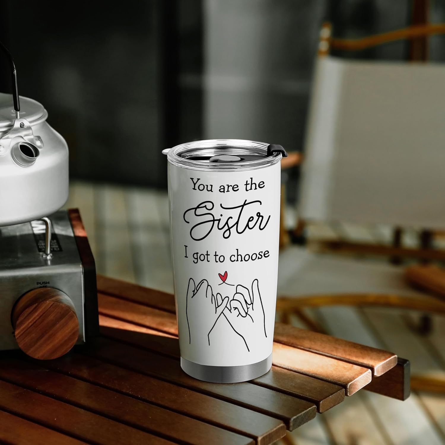 Best Friend Tumblers - 20oz Travel Cups for Besties and Friends - Bestie Birthday Gifts - Image 4