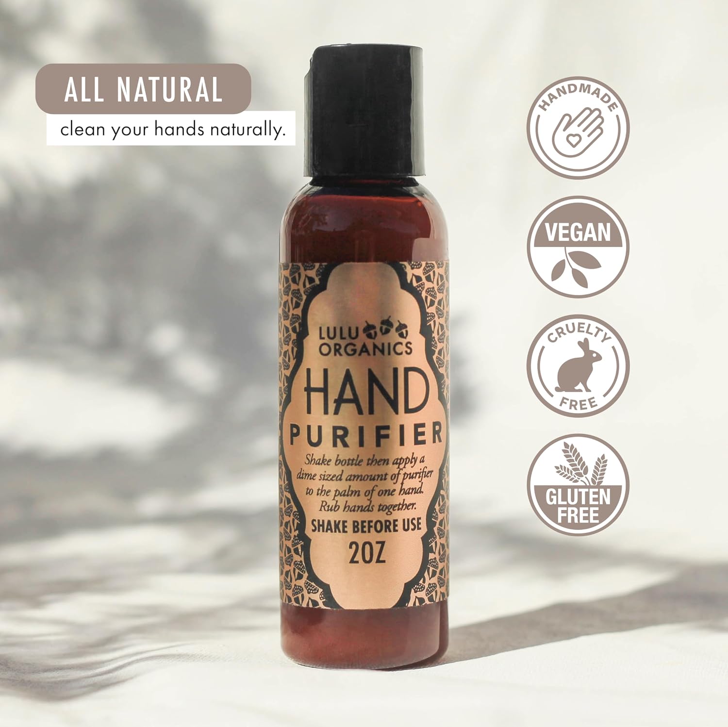 Hand Purifier- Purify Essential Oil, Blend Hand Sanitizer, Organic Oil Purification for Skin, No Synthetic Fragrance, Handmade - 2 oz image 5