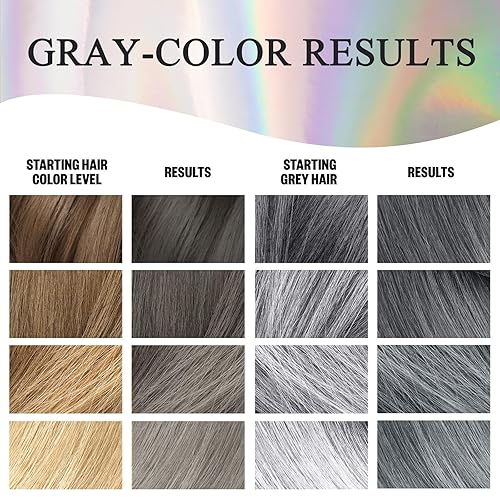 Miniatura 3 de Champú de tinte para el cabello gris plateado 3 en 1, retoque de raíces, cobertura de cabello gris para mujeres y hombres, el color natural del