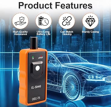 TPMS Reset Tool EL 50448 Tyre Pressure Monitor OEC-T5 Tyre Sensor