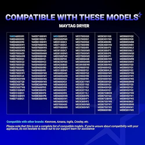 Miniatura 9 de BlueStars WP8544771 8544771 - Elemento calefactor para secadora, 279816 corte térmico, 279973 3392519, fusible térmico para secadora, para