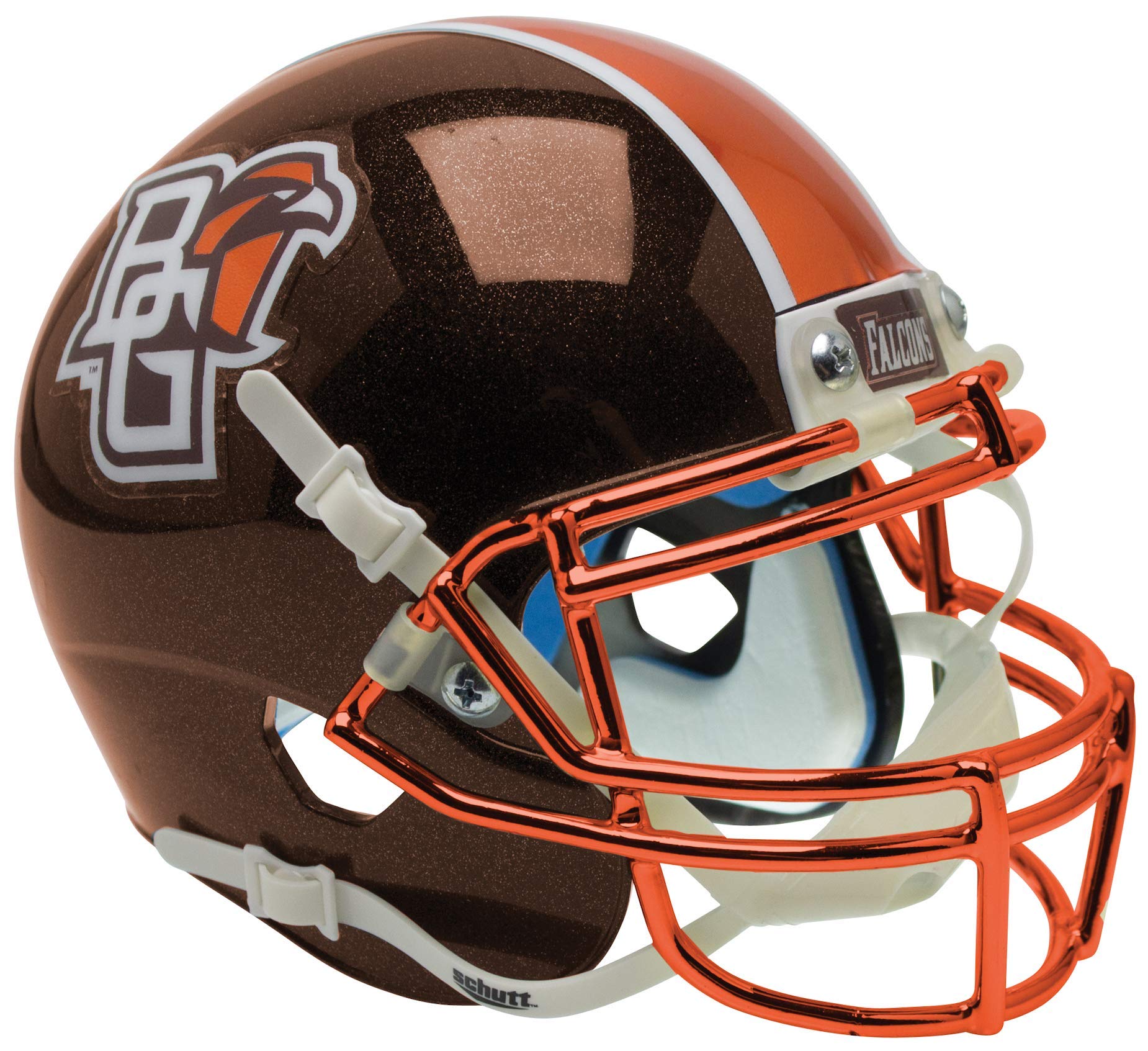 NCAA Bowling Green Falcons Unisex NCAA Bowling Green Falcons On-Field Authentic XP Football Helmetncaa Bowling Green Falcons On-Field Authentic XP Football Helmet, Brown Alt, One Size Everything Else