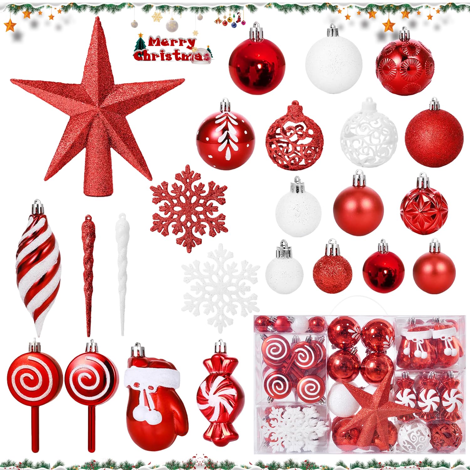 10 cm/3 palline di Natale infrangibili blu, decorazioni per albero di Natale, palline ornamentali da appendere, decorazioni natalizie, lucide, opache