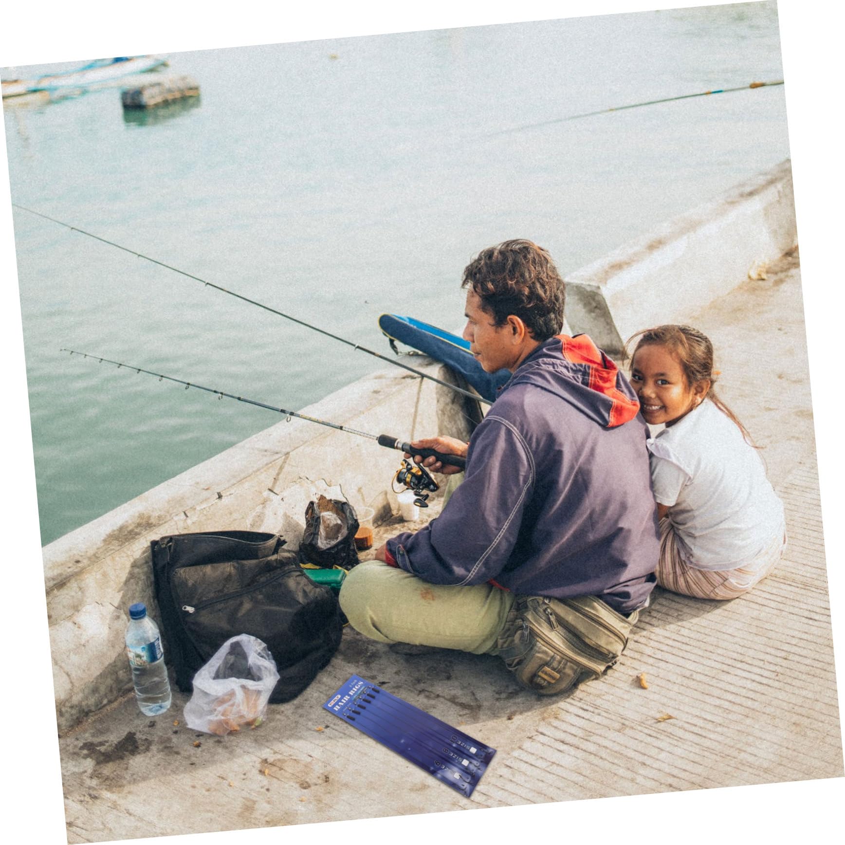 TOYANDONA 5 Series Juego De Anzuelos Sedal Anzuelos De Pesca Sin Púas Ganchos Circulares para Anzuelos Metalicos De Pesca Anzuelos De Pesca De Agua Salada 12 Piezas X 5