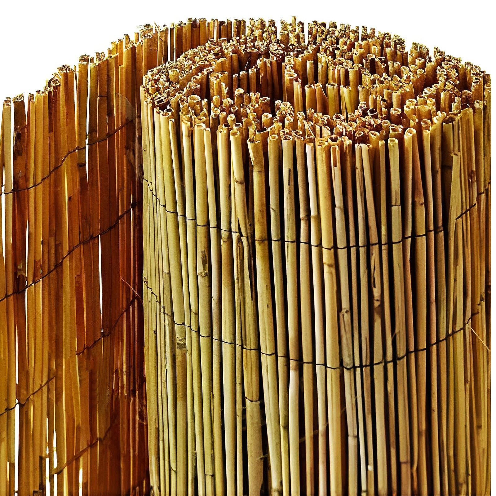 Natural Reed Garden Fence Screening Roll, Privacy Panel, Outdoor Fencing 1X4 Meter