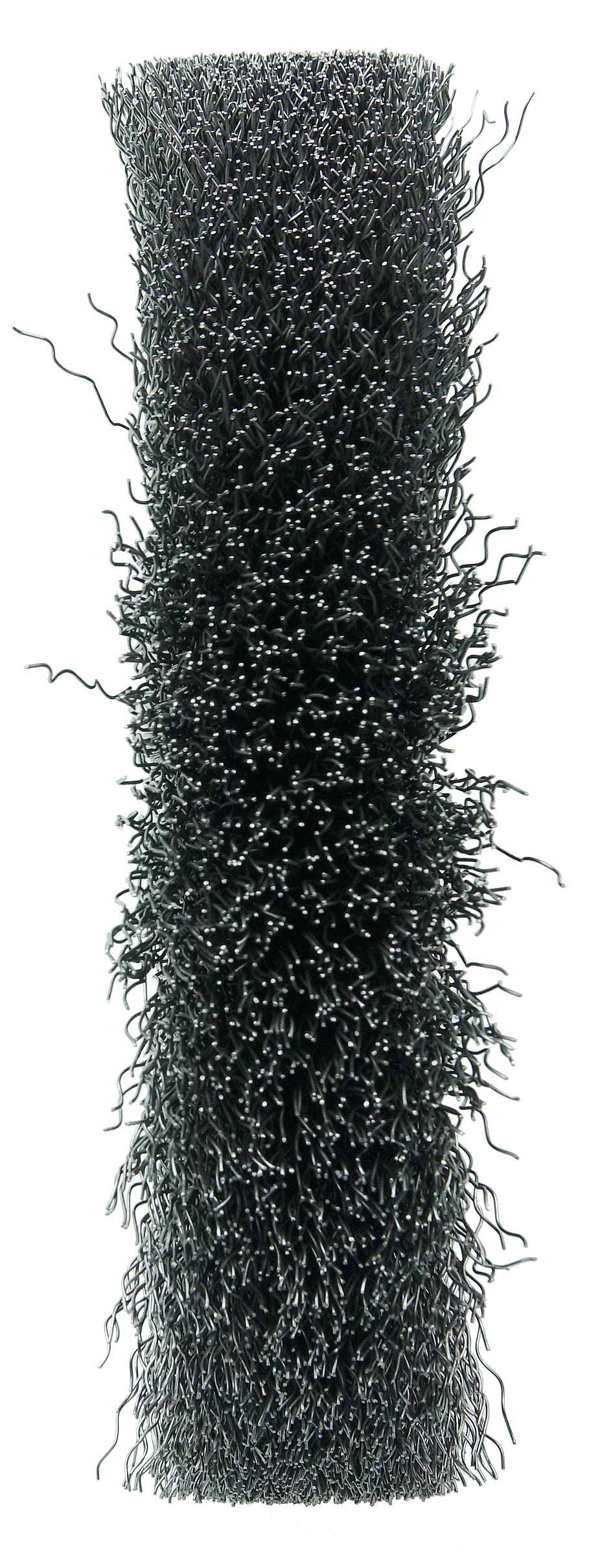 Weiler 03200 Trulock - Cenador de 5 cm, tamaño de alambre de 0 cm, diámetro de 25 cm, ancho de cara de 5 cm, cerdas de acero, cepillo de rueda de alambre ondulado de cara ancha