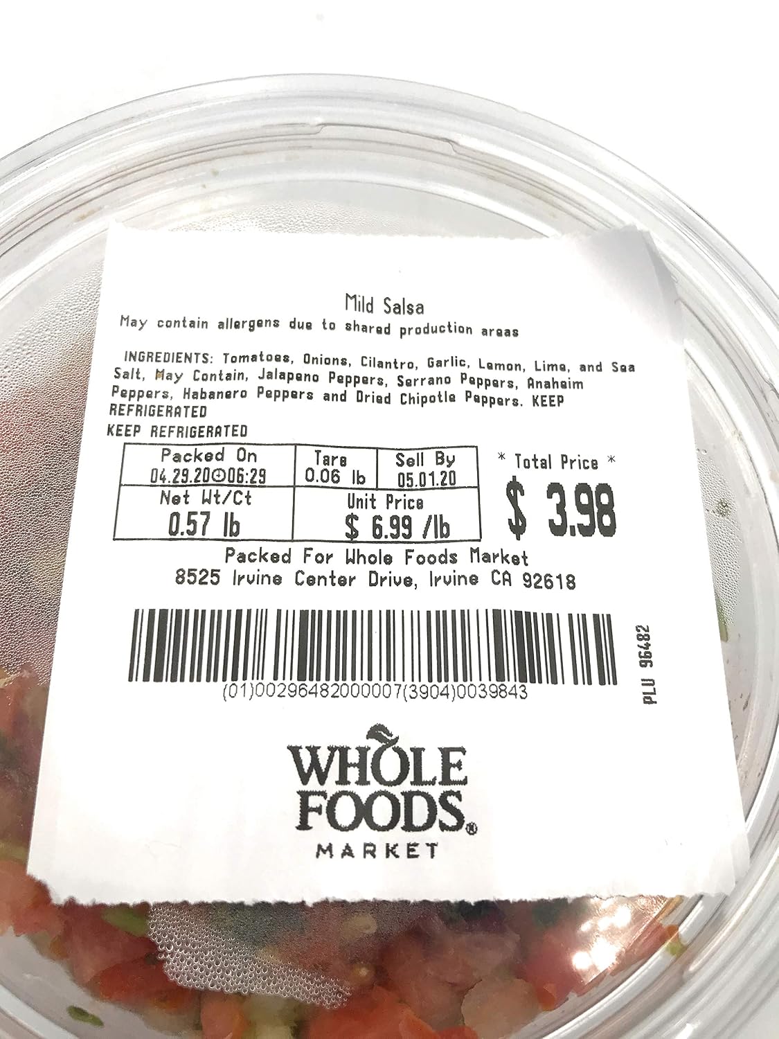 Regional Rw, Dip Salsa Conventional