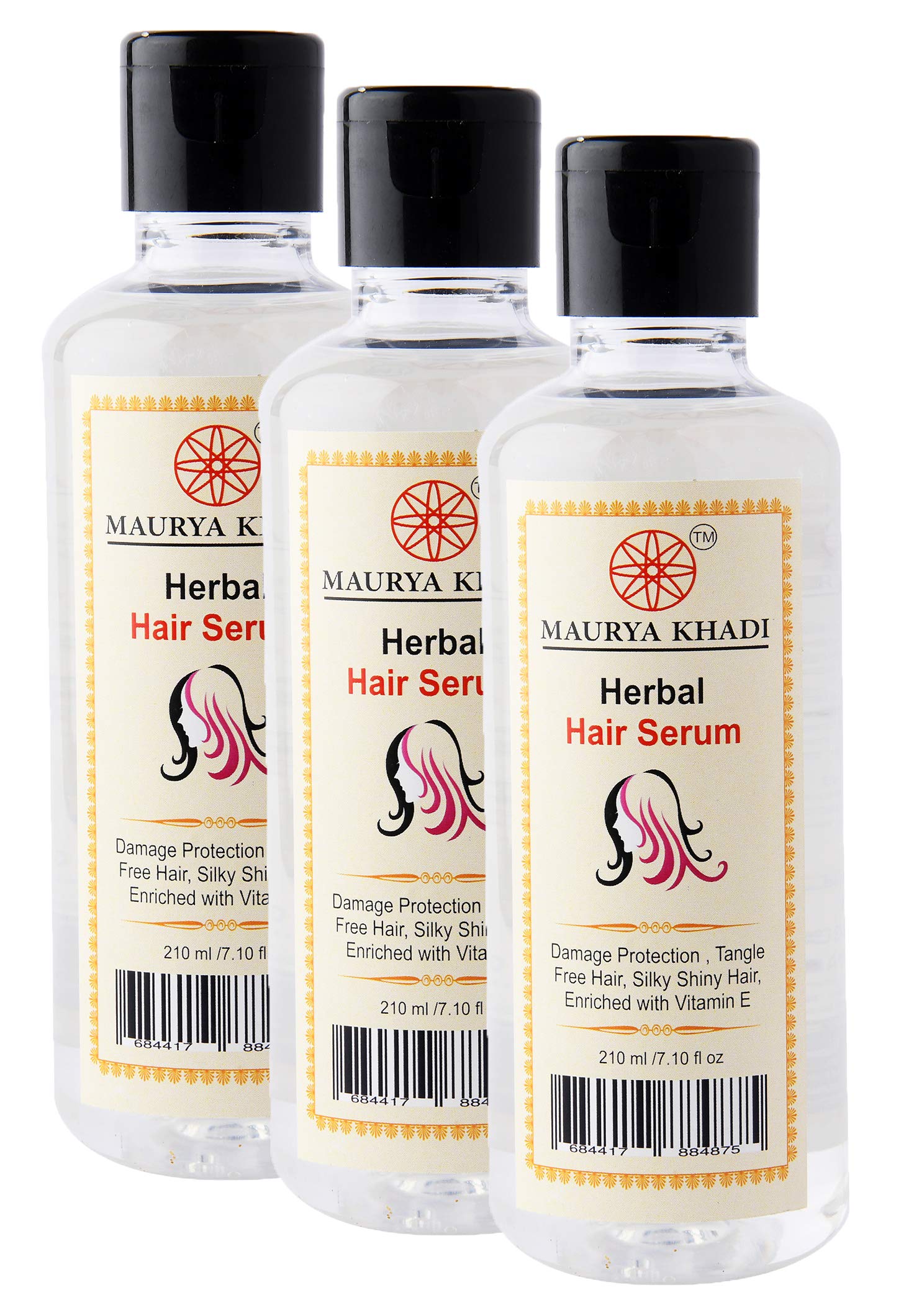 Maurya Khadi Gulab Jal a Premium Rose water 210ml, Set of 3
