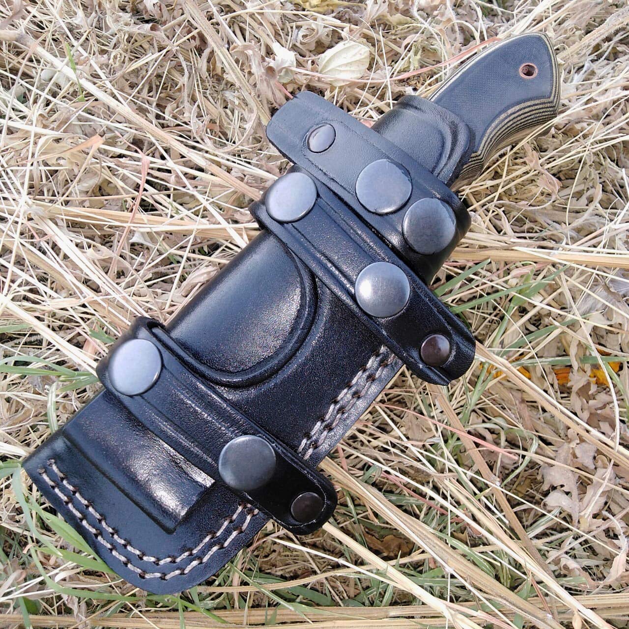 Ottoza Handmade Small Knife Sheath Leather Knife Sheath RIGHT HAND