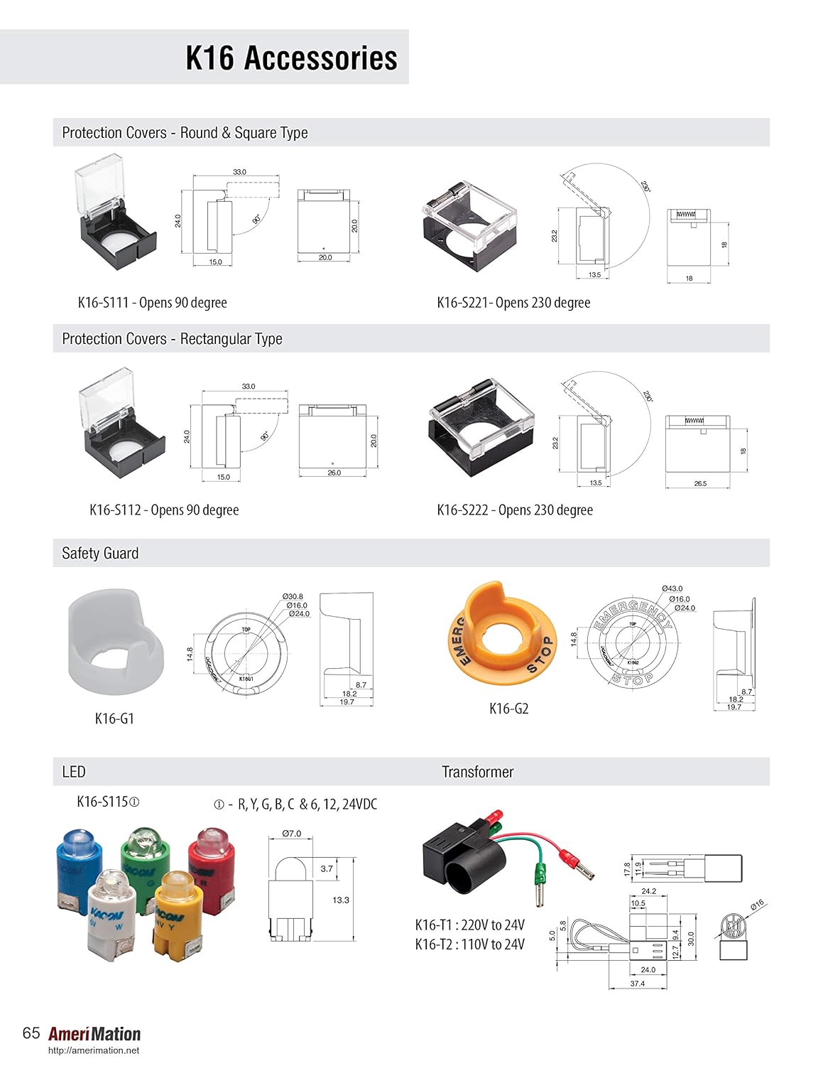 K16-S113, Switch Socket, Wire Soldering Type