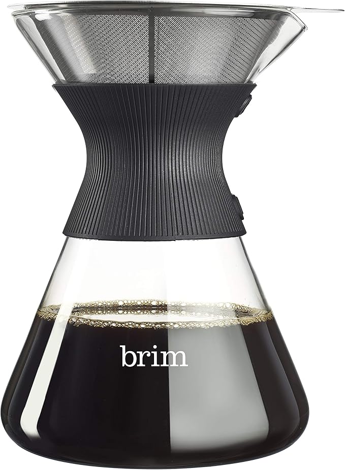 Brim 6 Cup Pour Over Coffee Maker Kit 