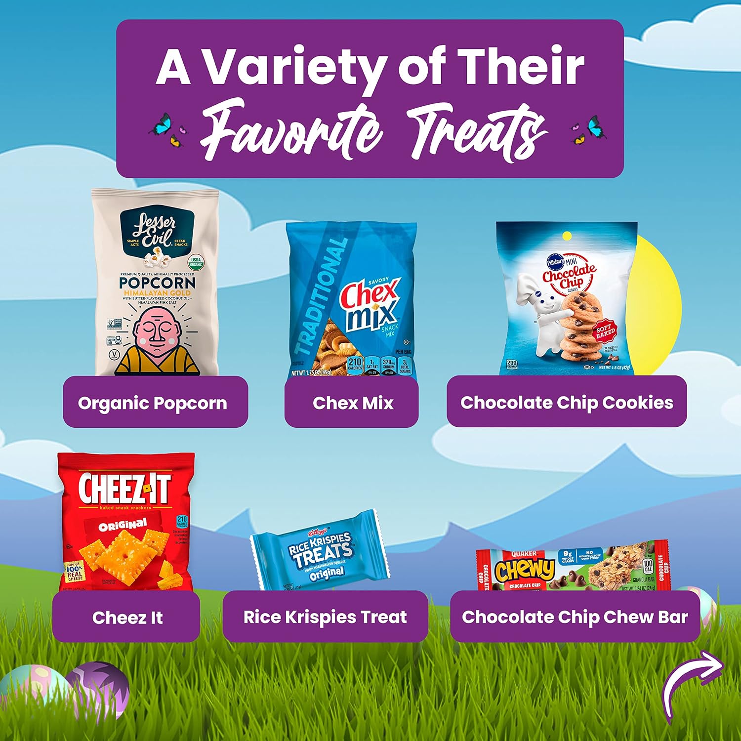 Easter Baskets for Kids Already Filled - Prefilled Easter Baskets for Teens - Filled Easter Baskets for Adults - Delight Them with a Premade Easter Basket for Boys and Girls Filled with an Assortment of Popular Easter Goodies is Cherished by All