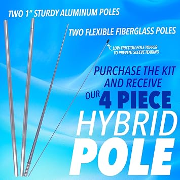 Vista Products Delta 9 THC Premium Windless Feather Banner Flag Kit (Flag, Pole, Ground Mt)