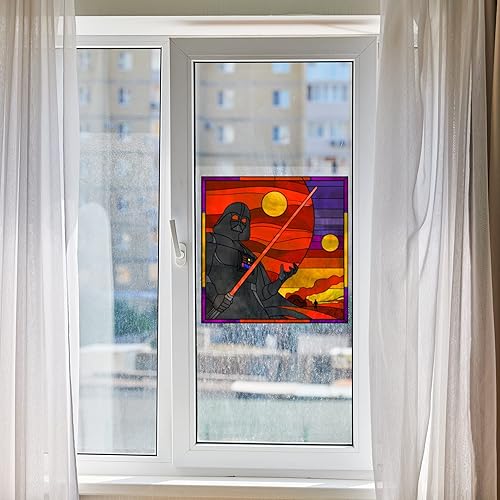 Miniatura 3 de SW Vader - Lámina para vidrieras (36 x 36 pulgadas)