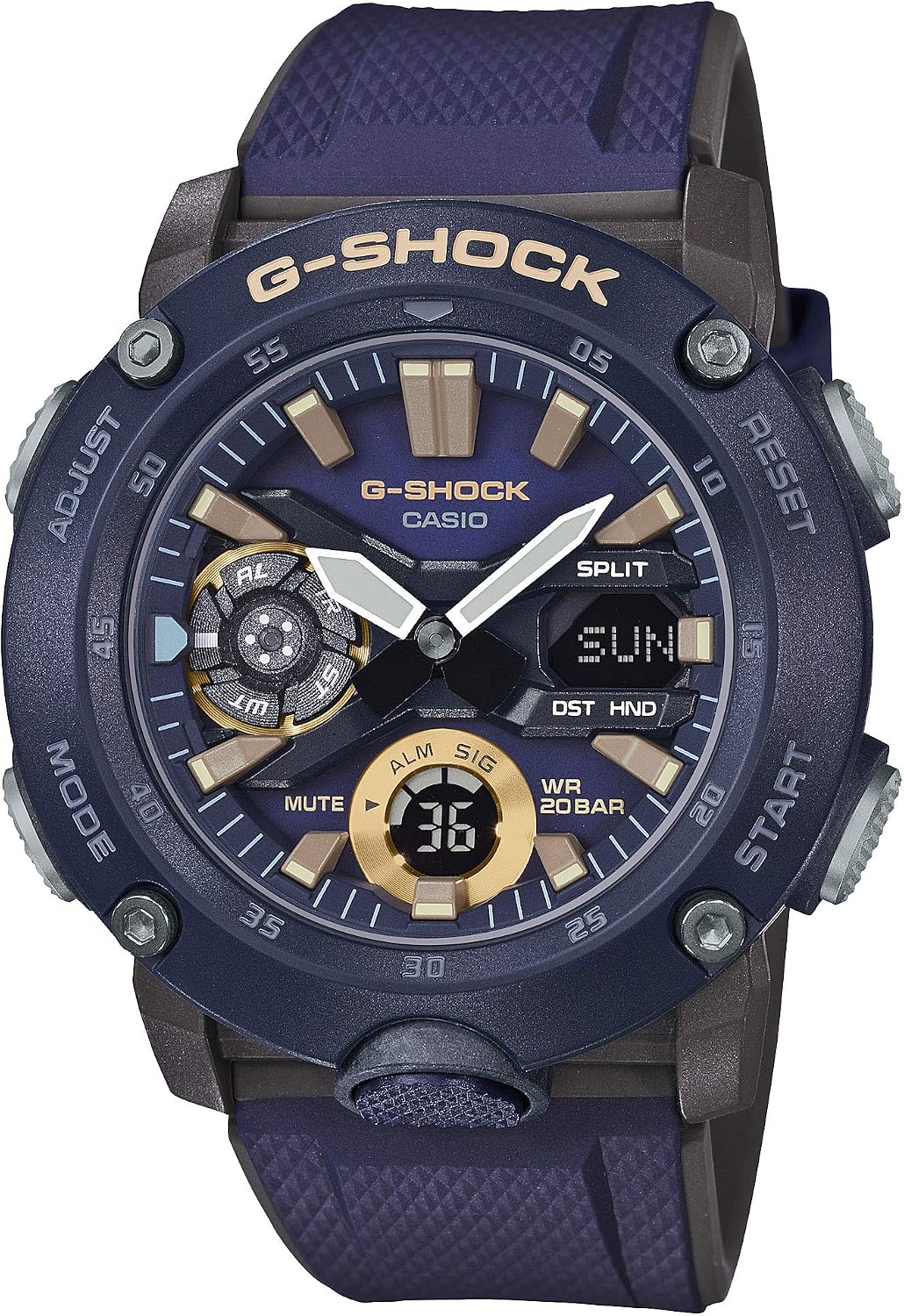 CASIO G-SHOCK Carbon Core Guard GA-2000-2AJF Mens Japan Import