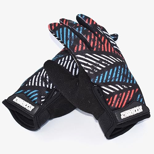 ZippyRooz Guantes largos para bicicleta para niños pequeños y pequeños