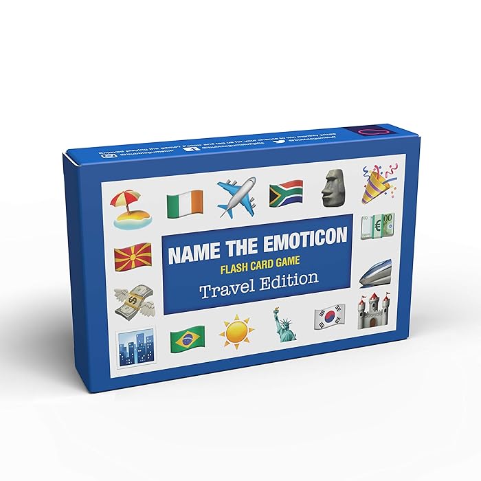 Buy Name The Emoticon Game Guess The Phrase Funny Emoji Flash Card Board Game Fun Memory