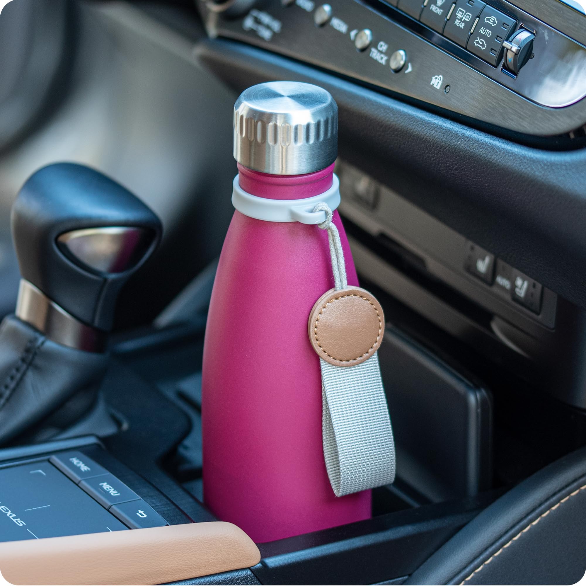 Puruex Replacement Leak Proof Lid for Swell, BJPKPK,koodee Cola Shaped Water Bottle,BPA Free