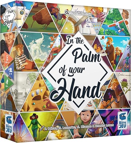 LA BOITE DE JEU in La palma de tu mano | Juego de fiesta para adolescentes y adultos | A partir de 10 años | 2 a 8 jugadores | 30 minutos