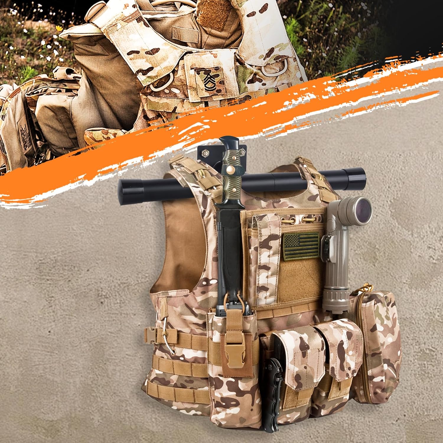 Weight Vest Hanger, Weighted Vest Hanger Wall Mount,Weight Vest Wall Hangers, Heavy Duty Hangers for Weight Vests and Backpacks and Many Kinds of Weight Equipment