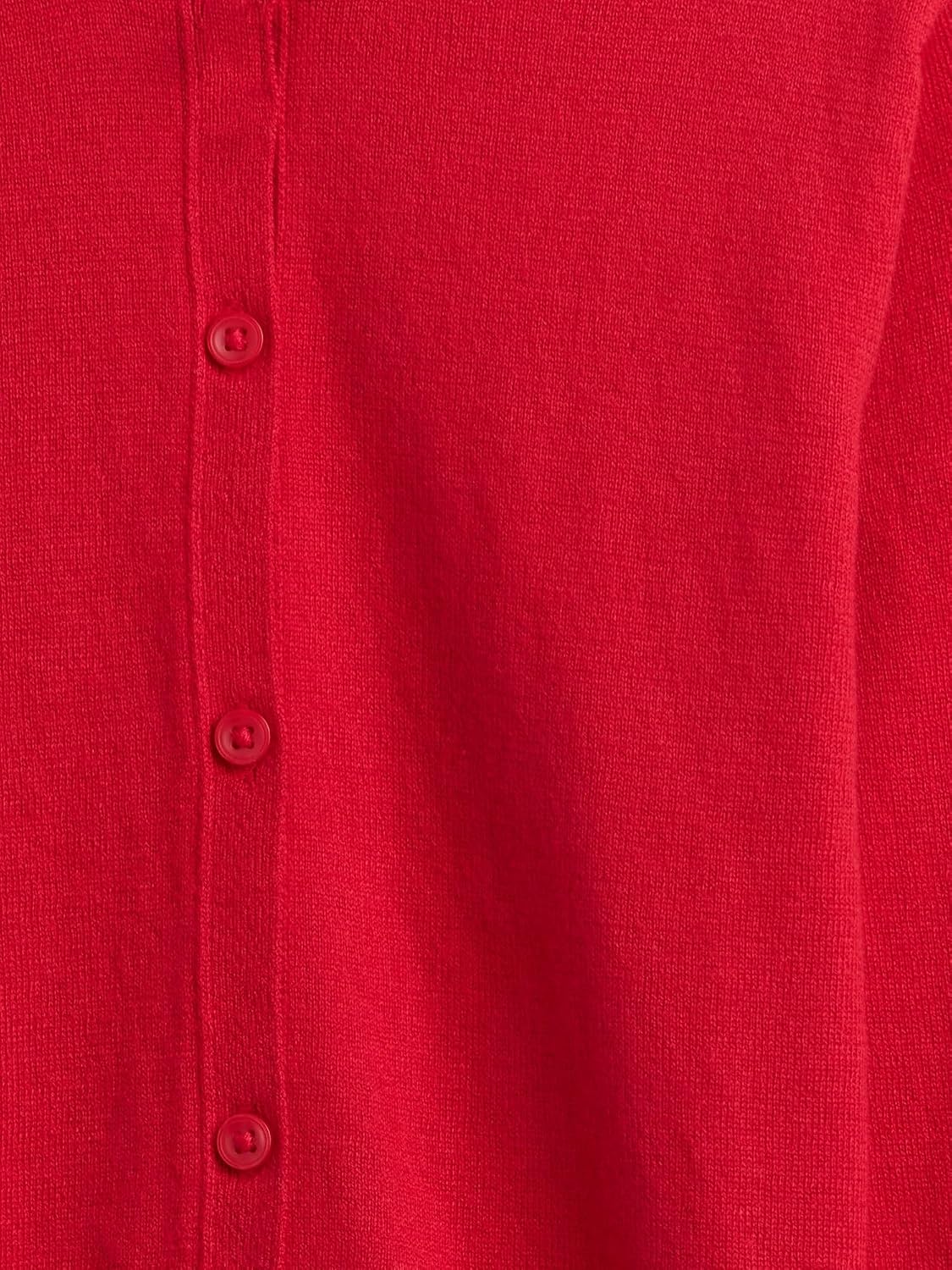 GAP Girls' Crewneck Cardigan
