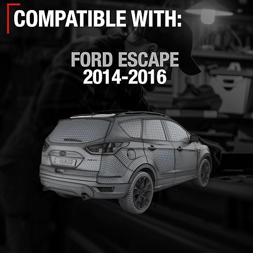 Miniatura 5 de Cámara de respaldo de visión trasera, compatible con Ford Escape 2014-2016, cámara de asistencia de estacionamiento inverso, OEM EJ5Z-19G490-A,