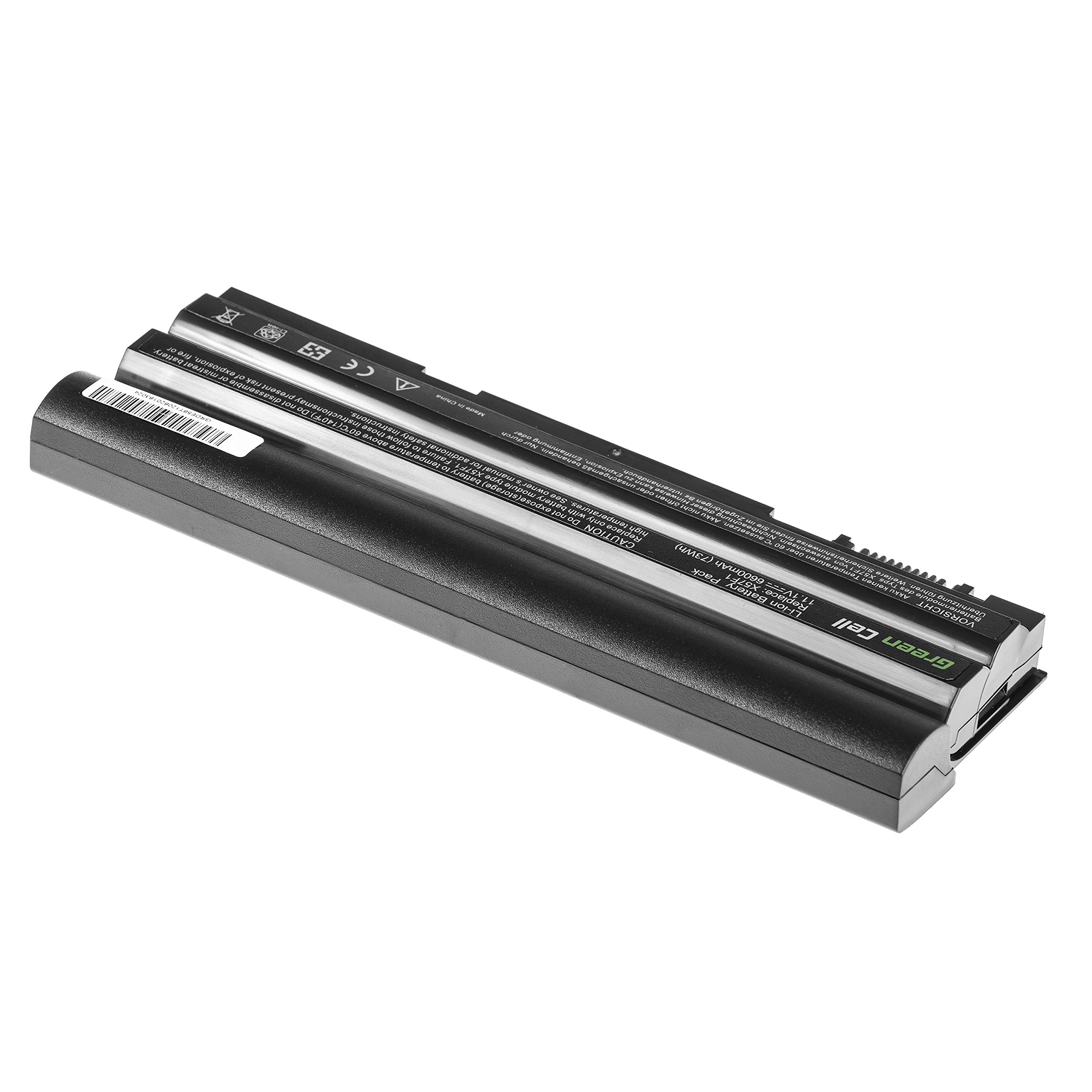 GREEN CELL BATERÍA PARA DELL LATITUDE E5520 E6420 E6520 E6530 (TRASERA) / 11,1V 6600MAH