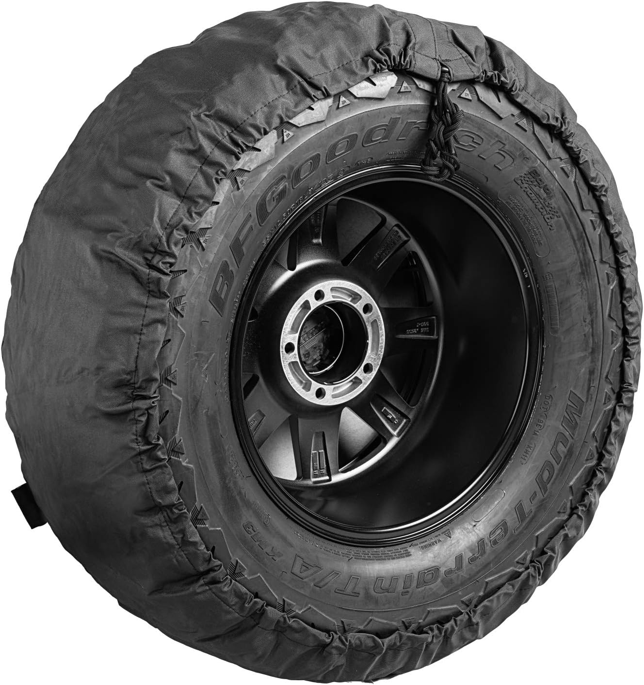 Rugged Ridge 33"-35" Black Diamond Tire Cover | Vinyl | 12803.36 | Fits 33-35 Inch Tires