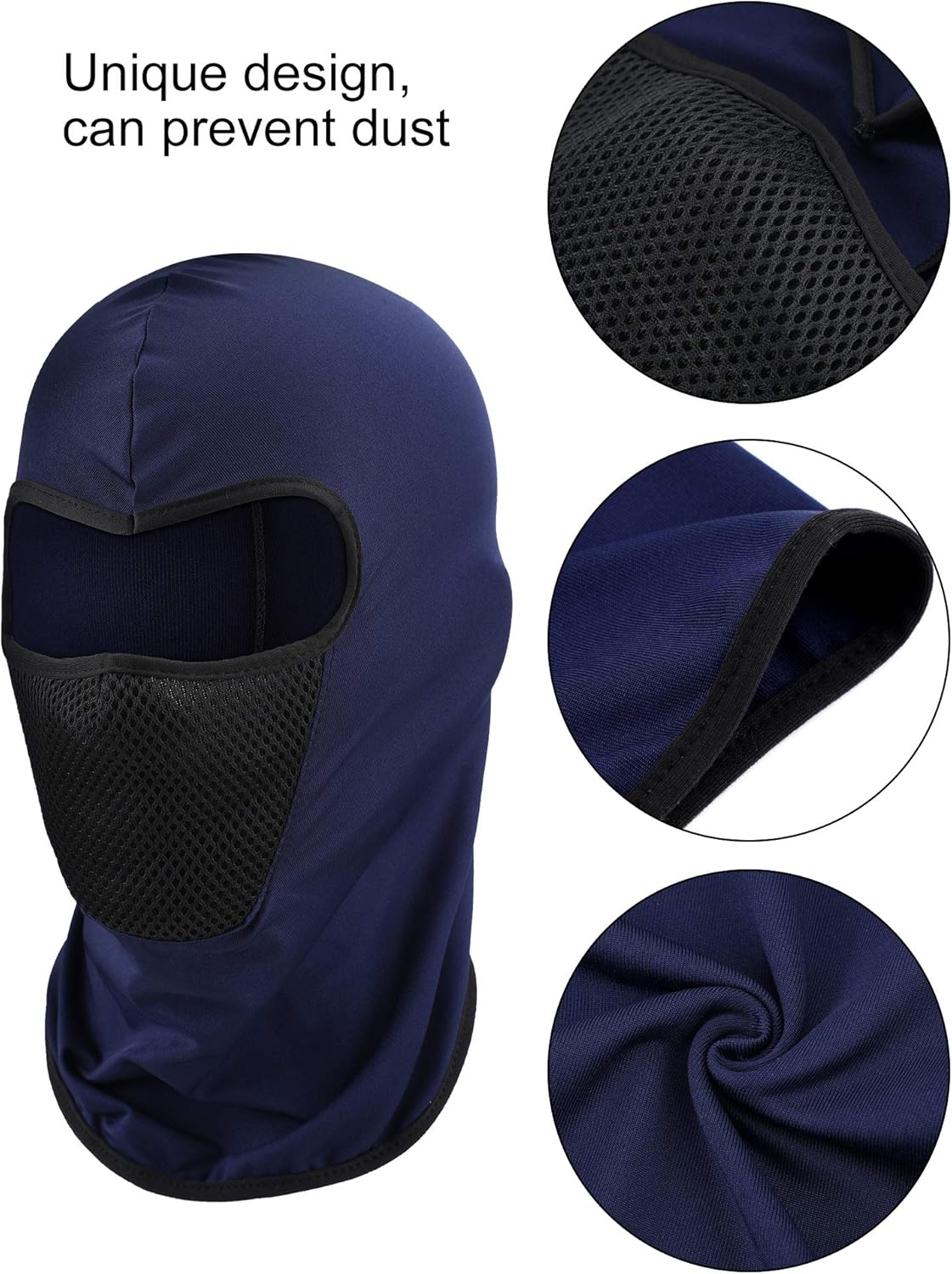 Blulu 6 Pcs Winter Balaclava Face Mask Ski Mask for Men Women Dust Protection Face Cover Neck Cover for Snowboard Motorcycle - Image 5