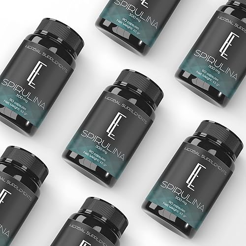 Miniatura 5 de Cápsulas de espirulina - 45,000 mg de peso neto - 90 x 500 mg