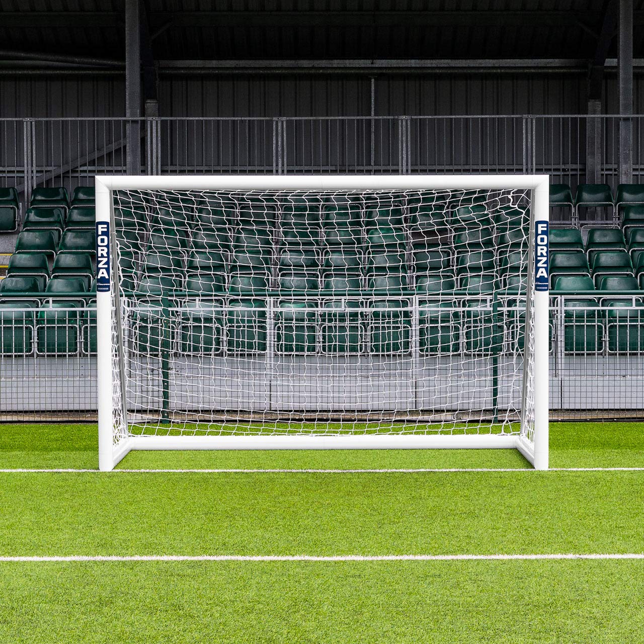FORZA Alu110 Goal Replacement Net | Heavy Duty, Weatherproof, 5mm Braided HDPE Football Goal Net - For Box, Freestanding & Socketed Goals [Single or Pair] (Freestanding - Pair, 3m x 2m)