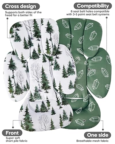 Miniatura 7 de Inserto de asiento de automóvil para recién nacido, inserto para recién nacido, recién nacido, asiento de automóvil recién nacido, soporte de cuerpo