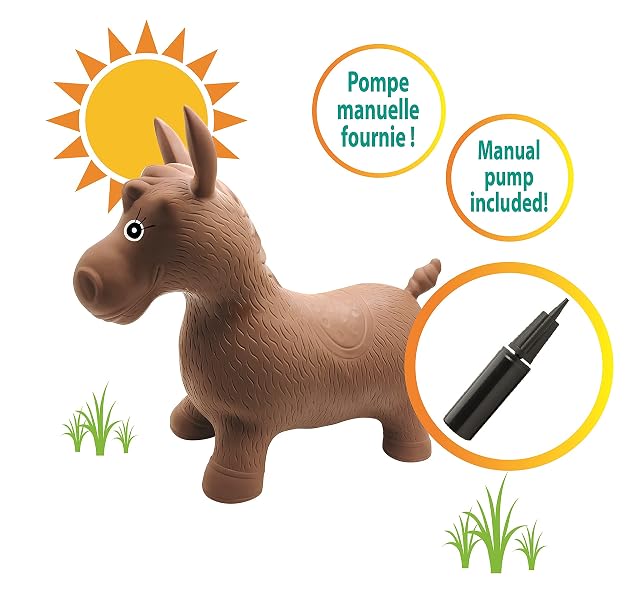 Foto 4 de 8 de LEXIBOOK, Caballo Saltarín Hinchable con Funda, BGP050