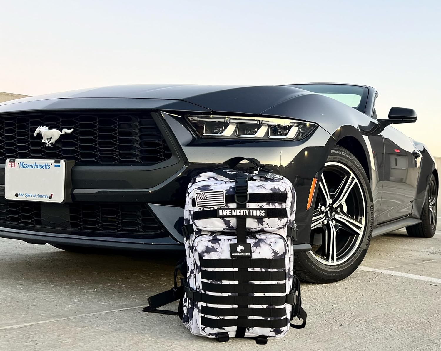 AMERICANPHOENIX 45L Elite Tactical Backpack | 3X Stronger Work & Military Backpack | Water Resistant and Heavy Duty | 3 Day MOLLE Bug Out Bag (Black Ice) - Image 7