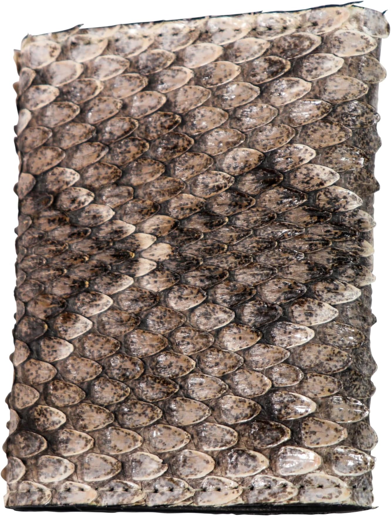 Genuine Rattlesnake Skin Wallet: Trifold