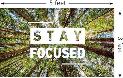 Miniatura 2 de Bandera inspiradora con citas motivacionales, tapiz decorativo de pared de 3 x 5 pies, dormitorio universitario, gimnasio, oficina, decoración