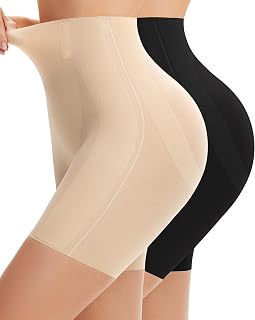 Everyday Shapewear Tummy Control Shapewear Shorts for Women High Waist Seamless Body Shaper Butt Lifting Panties Under Dress
