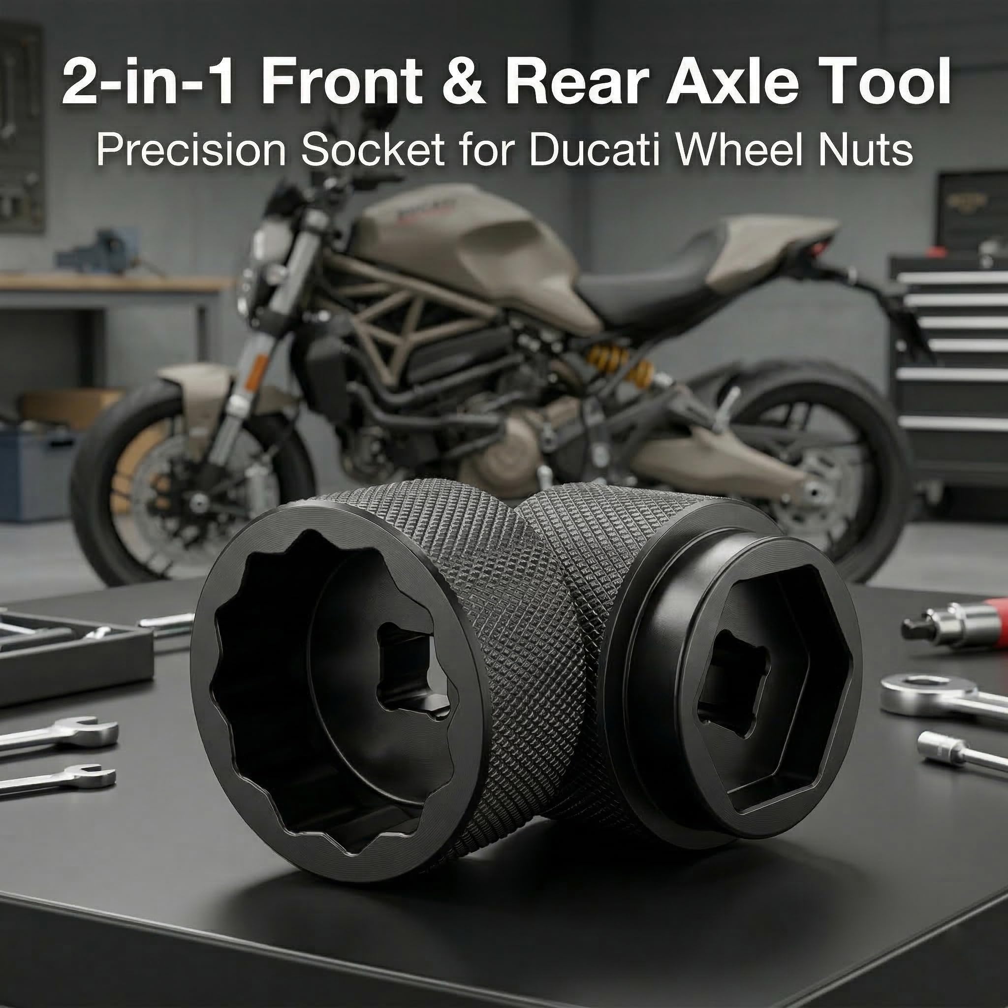 Amazon.com: YZYUN 30mm / 36mm Axle Nut Socket Tool for Ducati