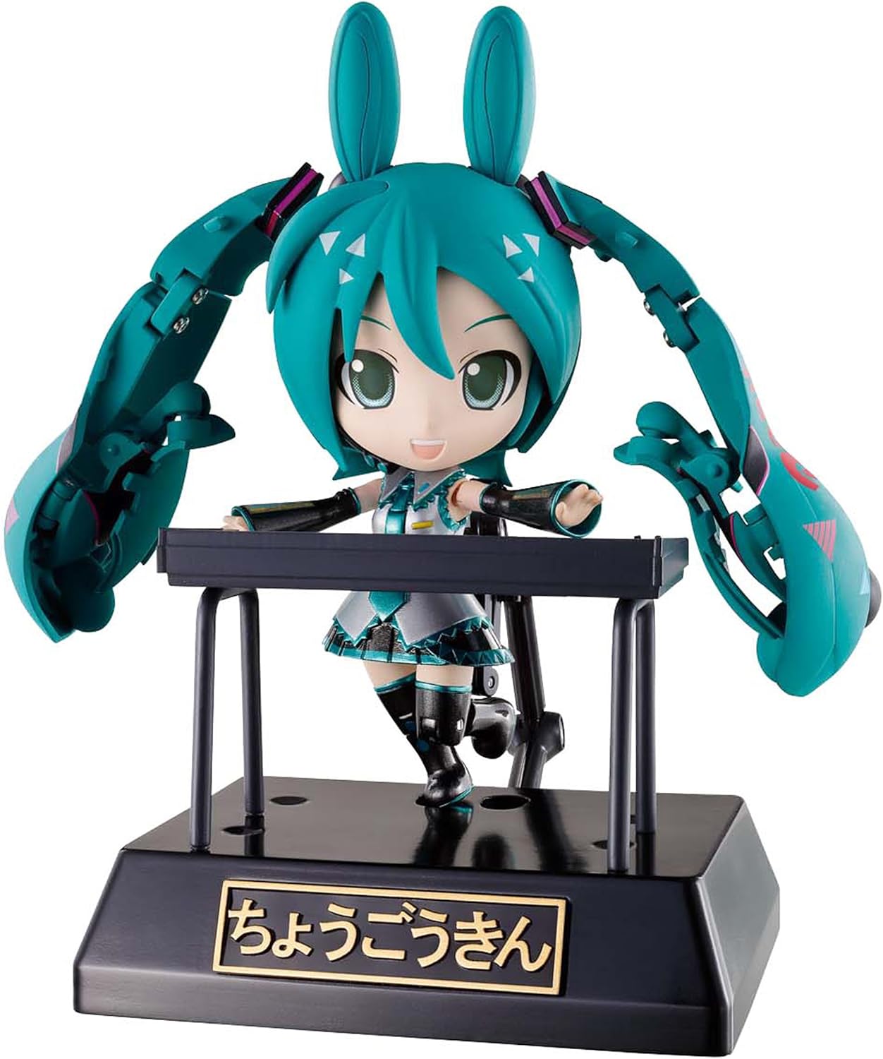 TAMASHII NATIONS Bandai Chogokin Miracle Henkei Miku Hatsune/Rody Action Figure