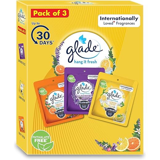 Glade Hang-it Fresh Pack of 3