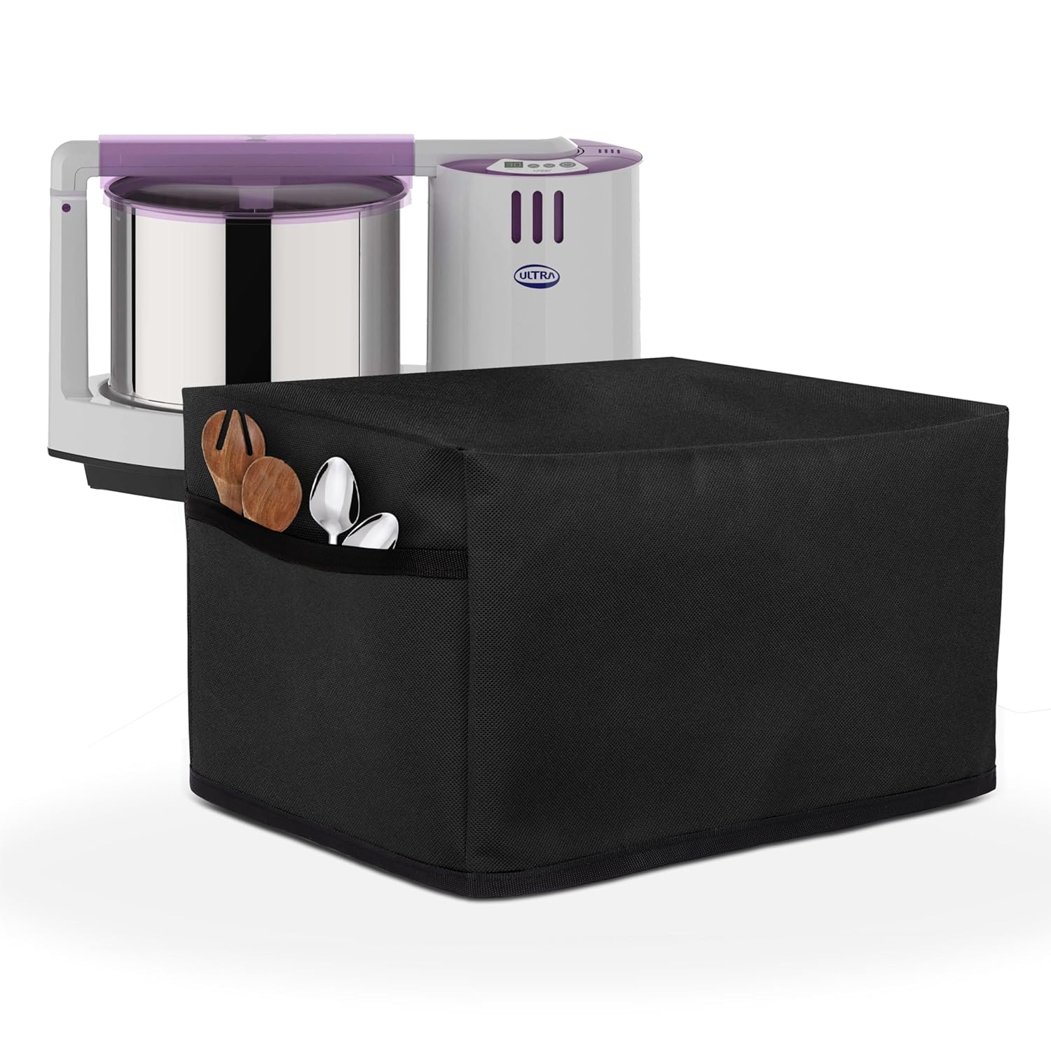 Dust Proof Water Resistant Kitchen Wet Grinder Cover for 2 Litre Table Top Ultra Grind+ Gold – Black Dust Proof Water Resistant Kitchen Wet Grinder Cover for 2 Litre Table Top Ultra Grind+ Gold – Black